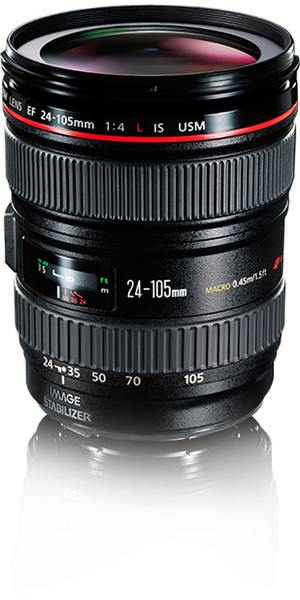 Canon EF 24-105mm f/4L IS USM SLR Standard lens Schwarz