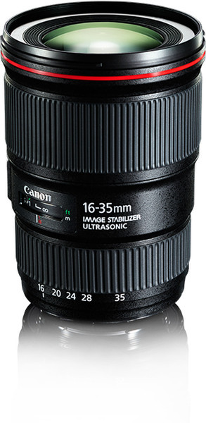 Canon EF 16-35mm f/4L IS USM SLR Wide lens Schwarz