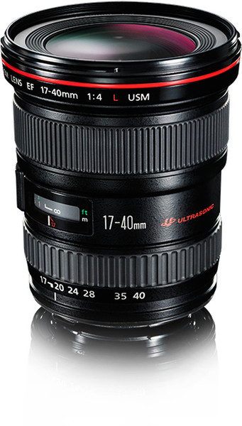 Canon EF 17-40mm f/4L USM SLR Wide zoom lens Черный