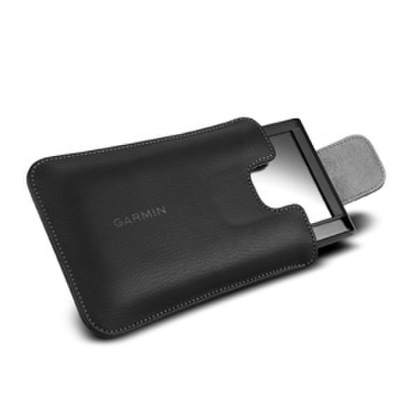 Garmin PN1573 Sleeve case Leder Schwarz Schutzhülle für Navigationssysteme