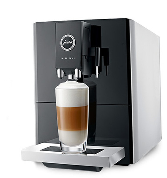 Jura IMPRESSA A5 Espresso machine 1.1л Алюминиевый, Черный