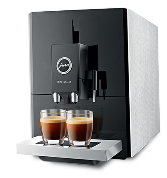 Jura IMPRESSA A9 Espresso machine 1.1л 9чашек Алюминиевый, Черный