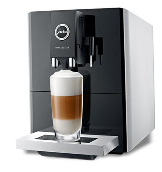 Jura IMPRESSA A9 Espresso machine 1.1л 9чашек Черный, Платиновый