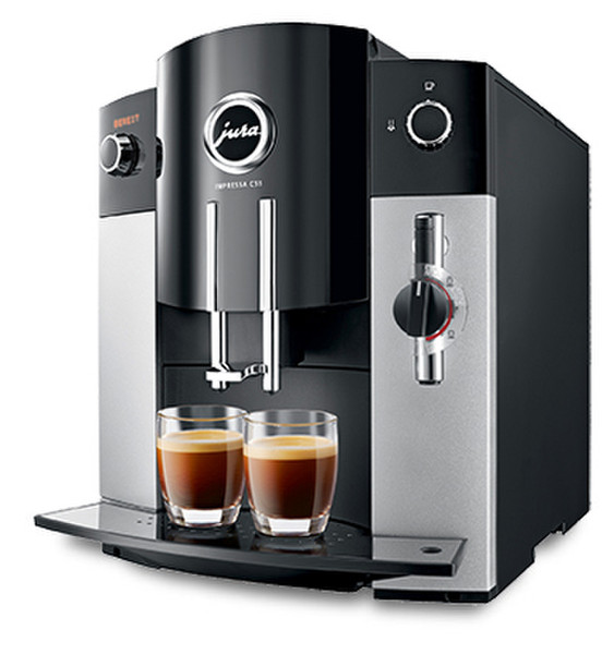 Jura IMPRESSA C55 Espresso machine 1.9л Черный, Платиновый