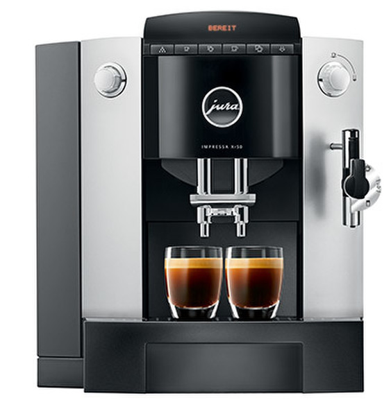 Jura IMPRESSA XF50 Espresso machine 3.2л 30чашек Черный, Платиновый