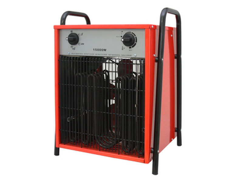 Kibernetik HL15 Indoor Fan electric space heater 15000W Black,Red
