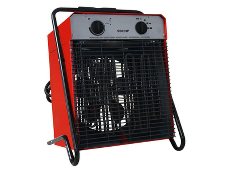 Kibernetik HL9 Indoor Fan electric space heater 9000W Black,Red