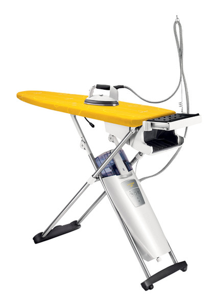 LauraStar S6A 2200W 1.2L Aluminium soleplate Yellow steam ironing station