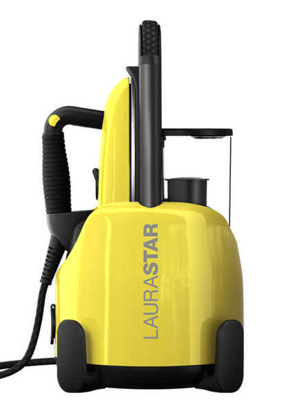 LauraStar Lift+ Citrus Chic 2200W 1.1L Aluminium soleplate Black,Yellow steam ironing station