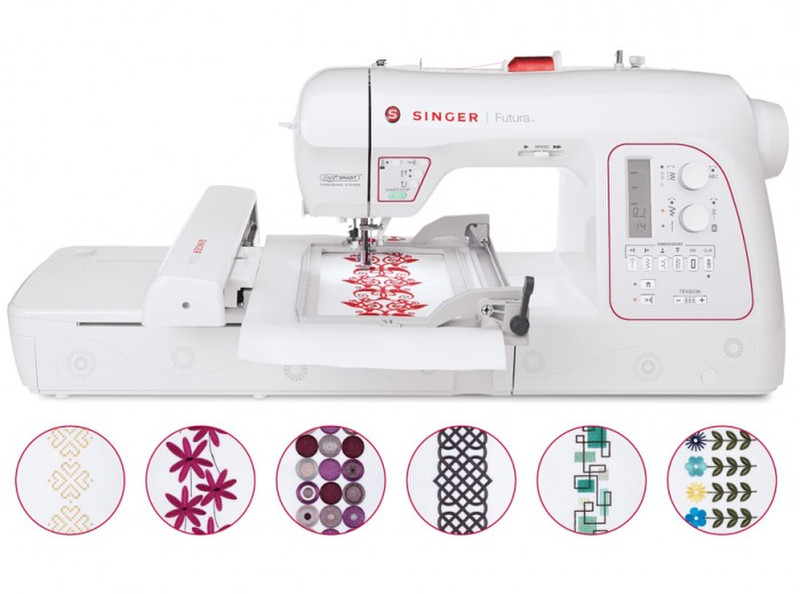 SINGER FUTURA Automatic sewing machine Электрический