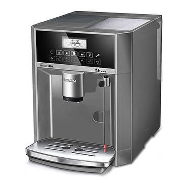 Turmix Just Touch + milk Espresso machine 2L Stainless steel