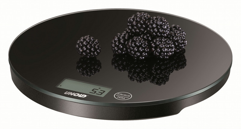 Unold Disc Electronic kitchen scale Schwarz