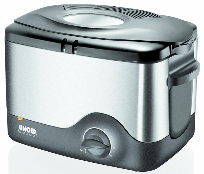 Unold 58615 Single 1.5L 1200W Black,Stainless steel