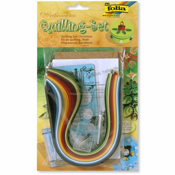 Folia 12809 290шт Quilling set детский набор для творчества