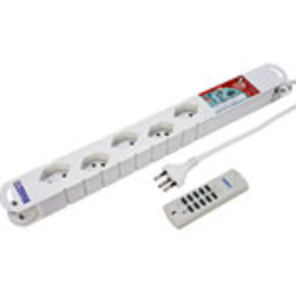 Steffen STEBA Twist 5AC outlet(s) 230V 3m White surge protector