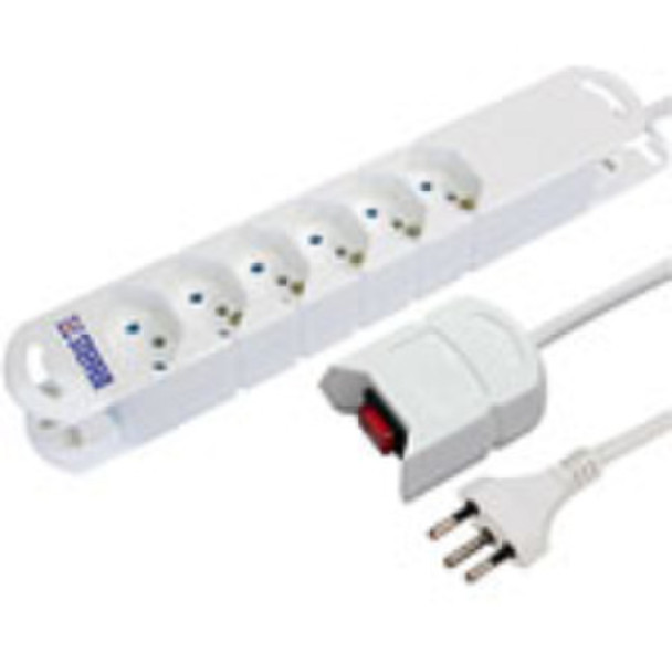 Steffen STEBA VARIABL 6AC outlet(s) 3m White surge protector
