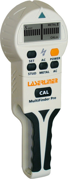 Laserliner MultiFinder Pro Eisenhaltiges Metall, Stromführendes Kabel, Nicht-eisenhaltiges Metall, Holz Digitaler Multi-Detektor