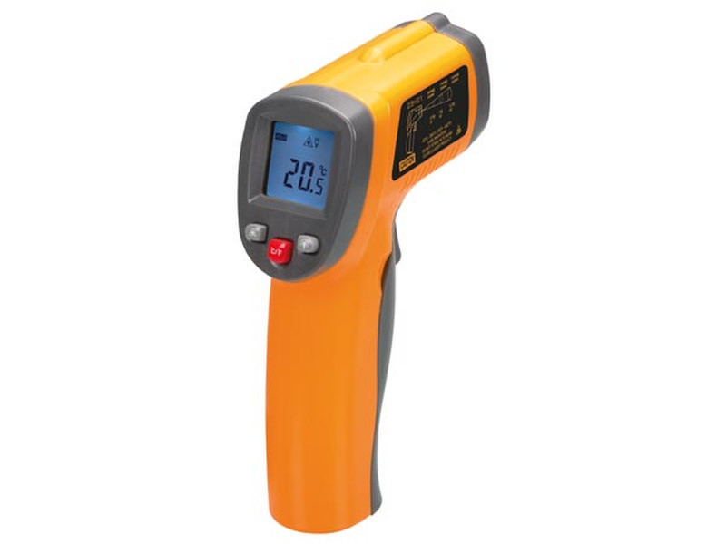Velleman DVM440 В помещении / на открытом воздухе Infrared environment thermometer Серый, Оранжевый