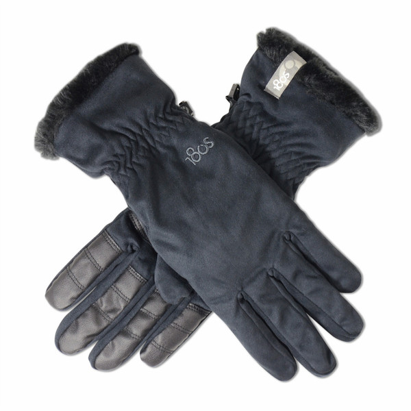 180s Winterlude Schwarz Leder