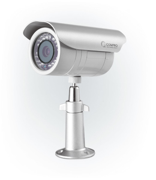 Compro TN1600 IP security camera В помещении и на открытом воздухе Пуля Cеребряный камера видеонаблюдения