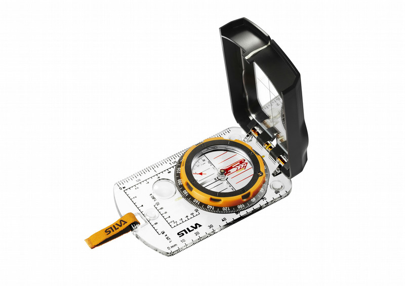 Silva Schneider Expedition S Magnetic navigational compass Black,Transparent,Yellow