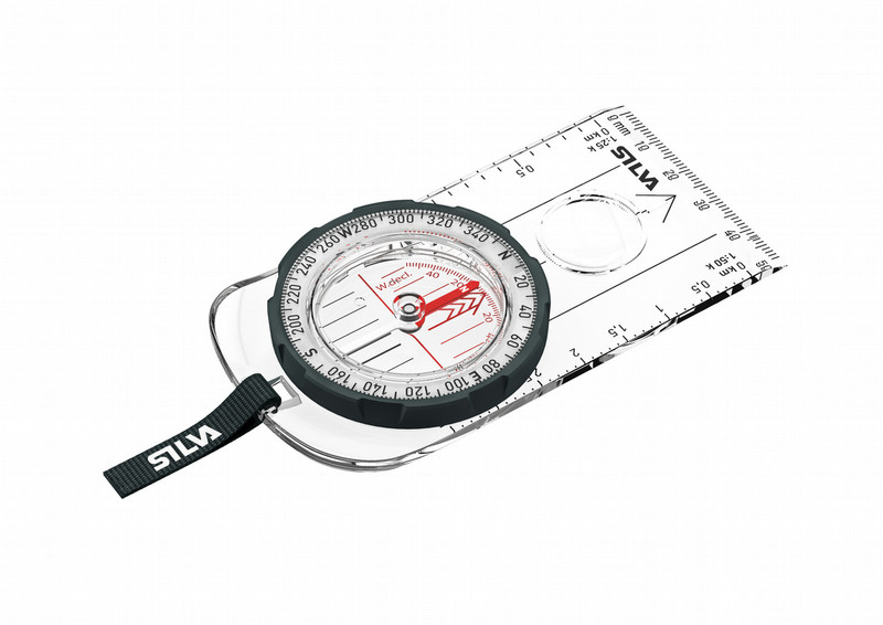 Silva Schneider Ranger Magnetic navigational compass Black,Transparent