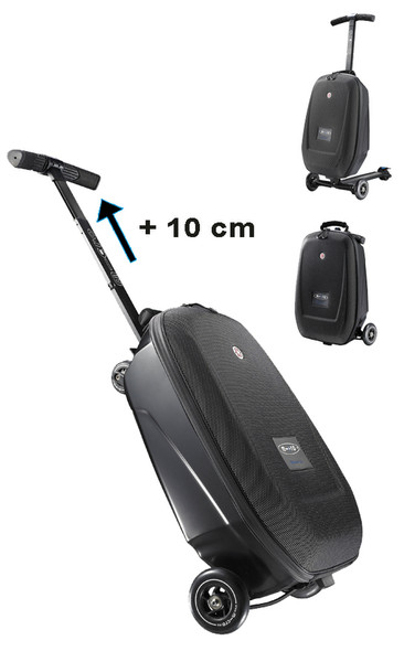 Micro Mobility Micro Luggage II На колесиках Черный
