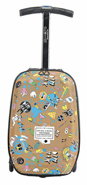 Micro Mobility ML0007 На колесиках Бежевый, Разноцветный luggage bag