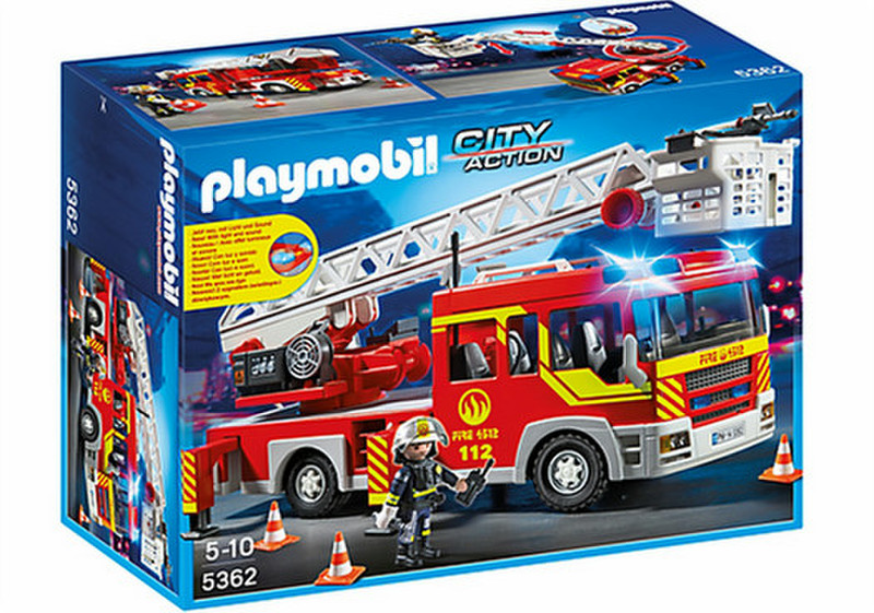 Playmobil City Action Ladder Unit with Lights and Sound игрушечная машинка