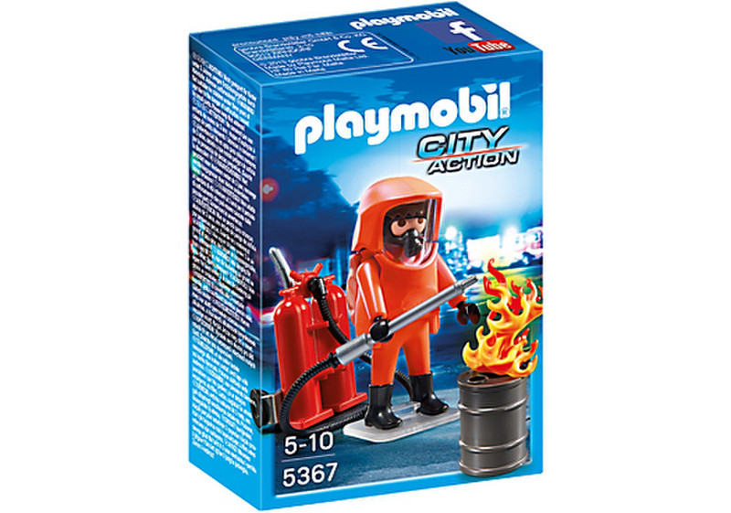 Playmobil City Action Special Forces Firefighter