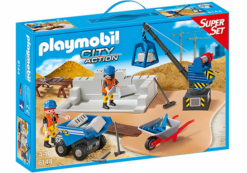 Playmobil City Action Construction Site SuperSet