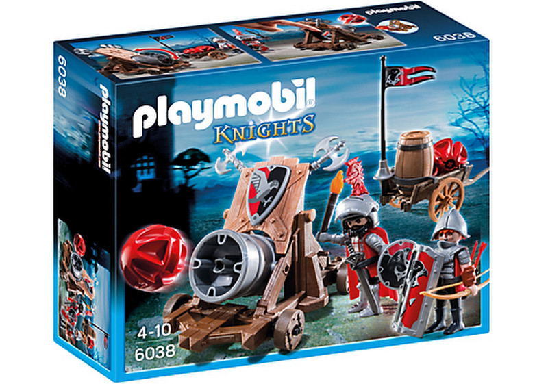 Playmobil Knights Hawk ` Battle Cannon