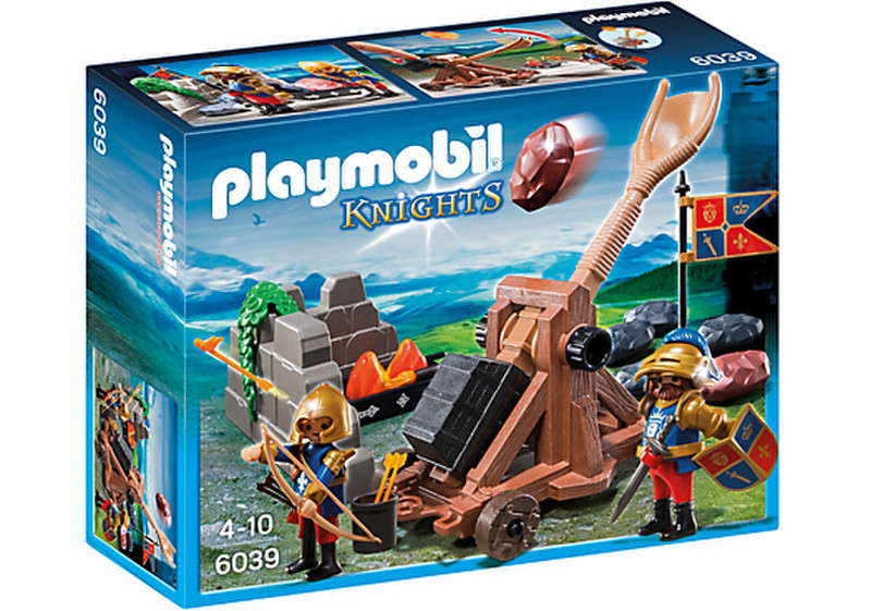 Playmobil Knights Royal Lion ` Catapult