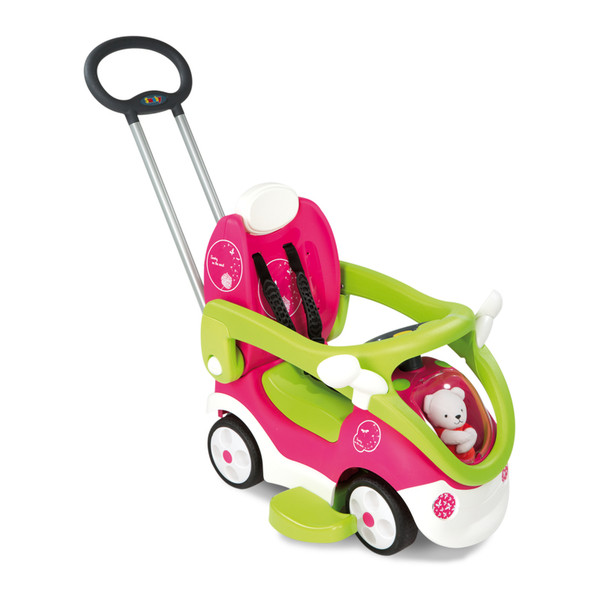 Smoby Bubble Go II Balade Push Car Green,Pink,White