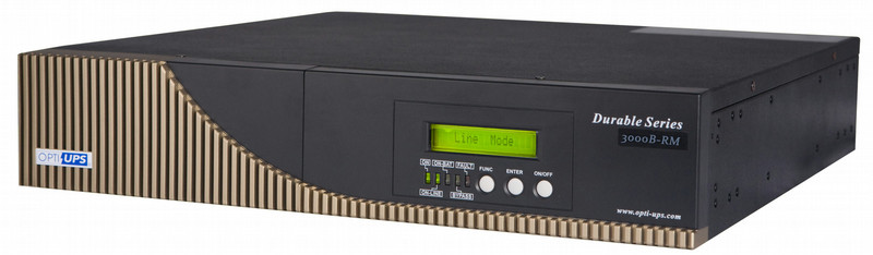 OPTI DS3000B-RM Double-conversion (Online) 3000VA Black uninterruptible power supply (UPS)