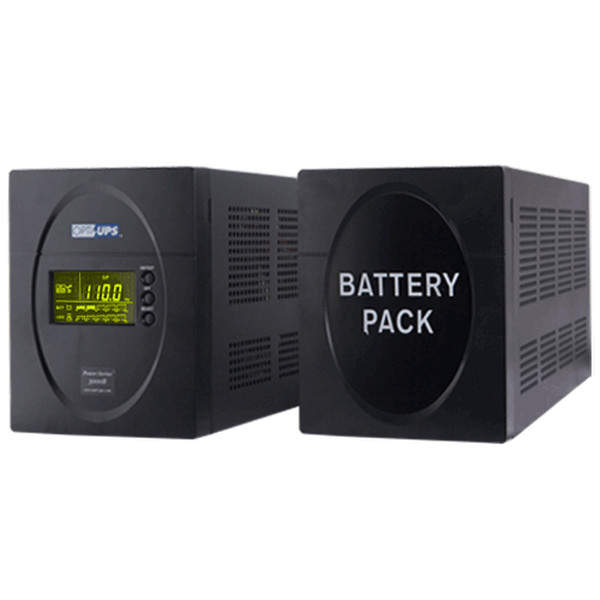 OPTI PS1000B Line-Interactive 1000VA 8AC outlet(s) Black uninterruptible power supply (UPS)