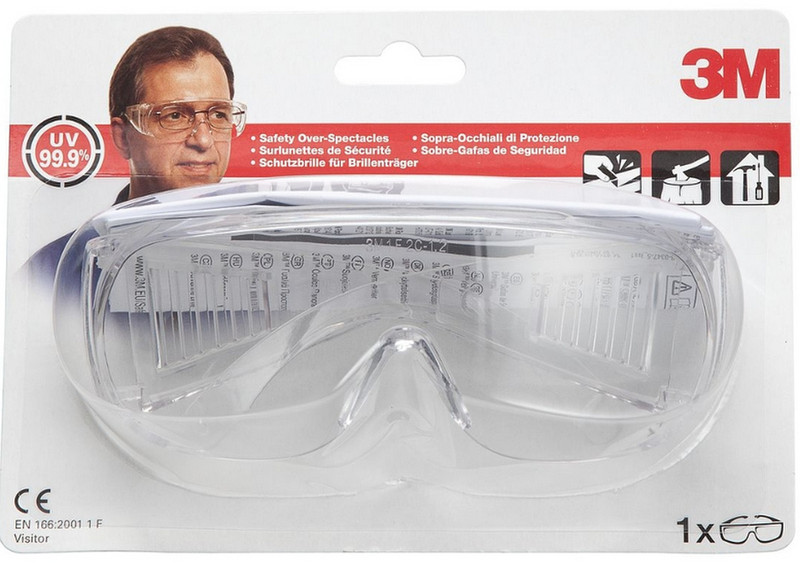 3M VISITOR Прозрачный защитные очки