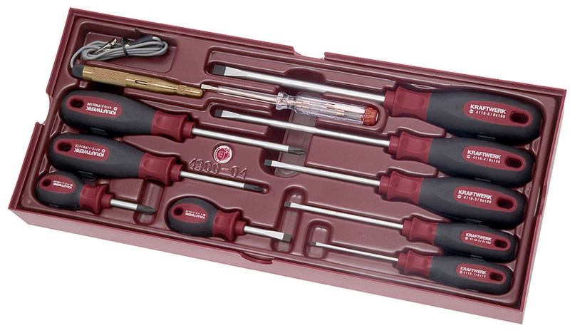 KRAFTWERK 4900-04B Set manual screwdriver/set