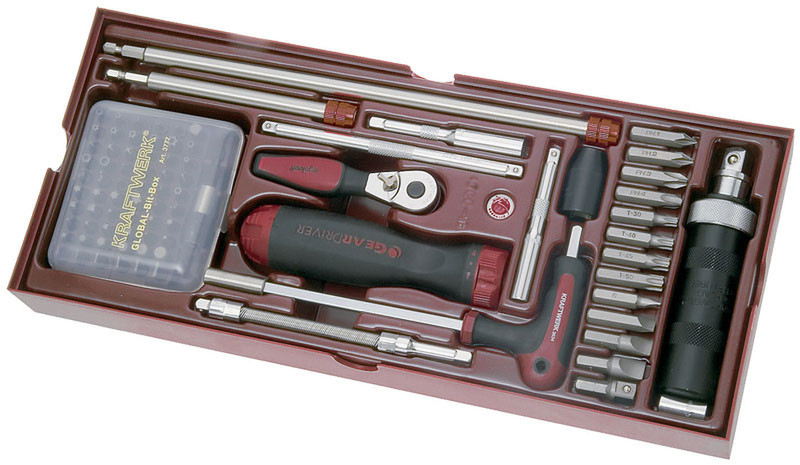 KRAFTWERK 4900-19B Set manual screwdriver/set