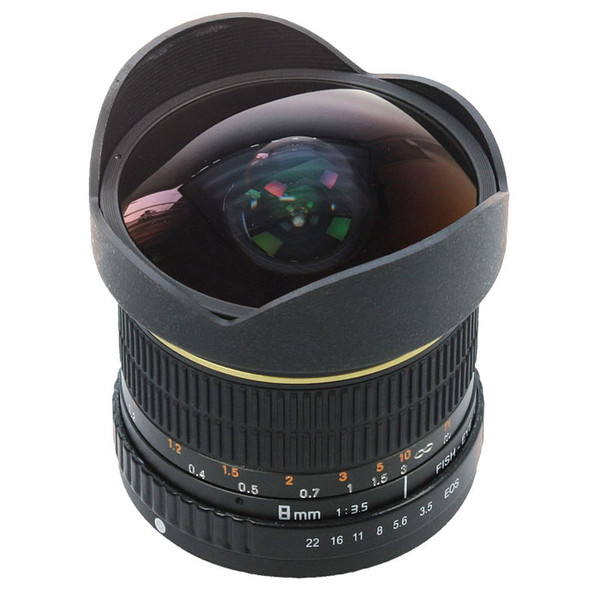 Dörr 361006 Wide fish-eye lens Black camera lense