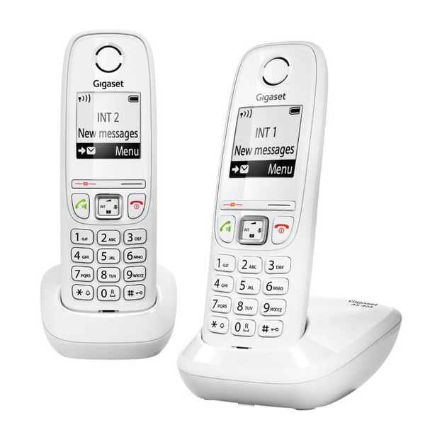 Gigaset AS405A Duo Analog/DECT White