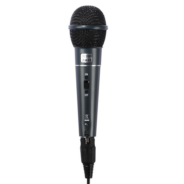 Vivanco DM 20 Studio microphone Verkabelt Schwarz
