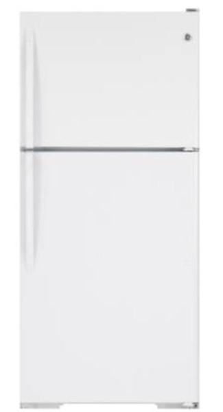 GE GTRC0KBZRWW Отдельностоящий Белый холодильник с морозильной камерой