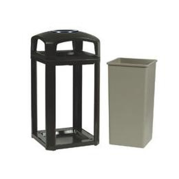 Rubbermaid FG397501 BLA trash can