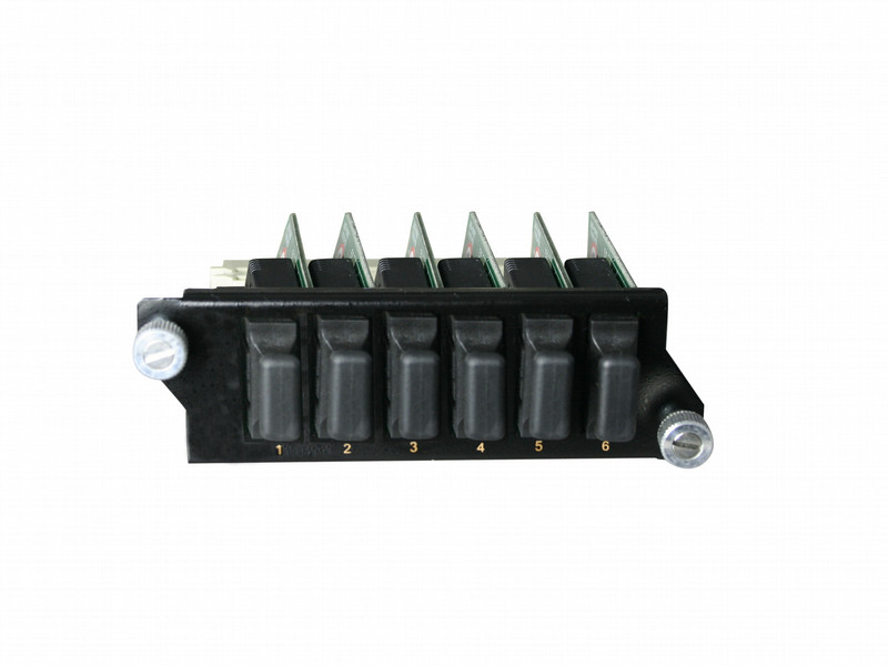 LevelOne 6-Port SC Multimode Fiber Module for IES-2892 Slot 1/2/3