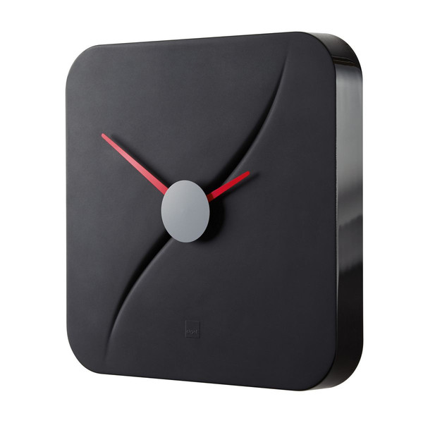Sigel WU131 Quartz wall clock Квадратный Черный настенные часы