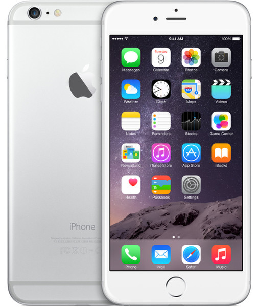 Orange iPhone Apple Iphone 6 Plus 64GB 4G Silber