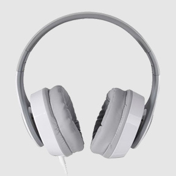 TDK ST560s Binaural Kopfband Grau, Weiß