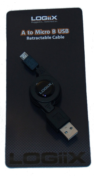 Logiix LGX-10121 USB A Micro-USB B Черный кабель USB
