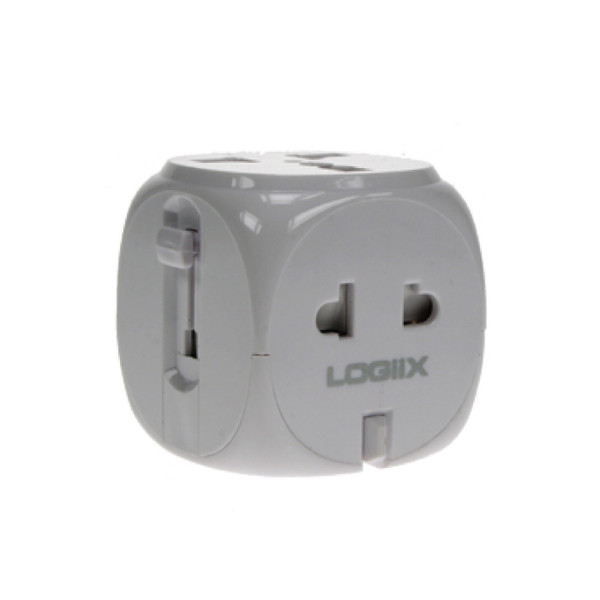 Logiix 10280 Universal White power plug adapter